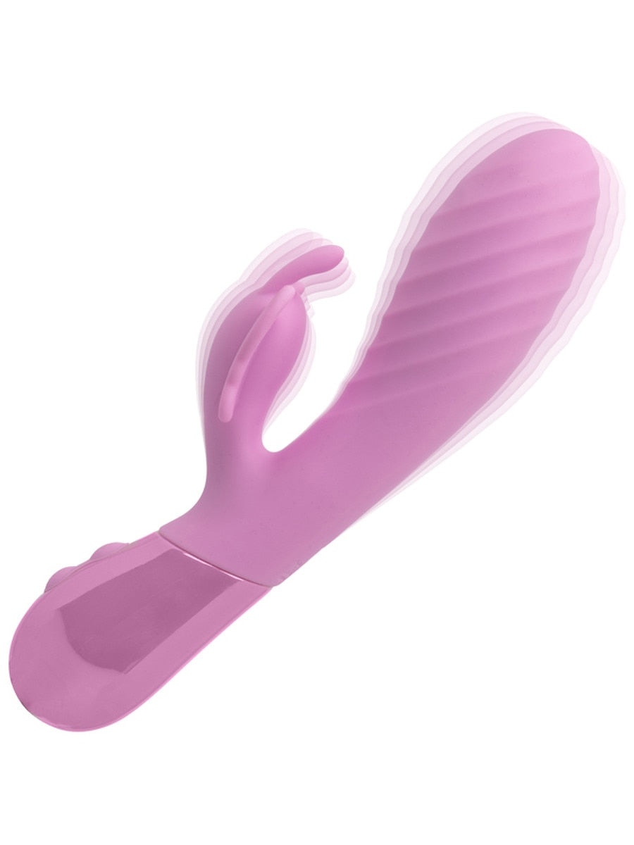 CalExotics Aura Dual Flutter 10 Function Rabbit Vibrator Rabbit Vibrators