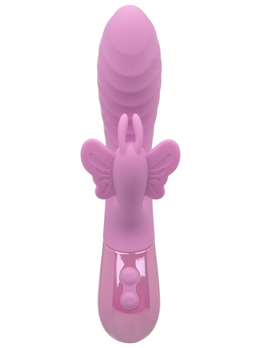 CalExotics Aura Dual Flutter 10 Function Rabbit Vibrator Rabbit Vibrators
