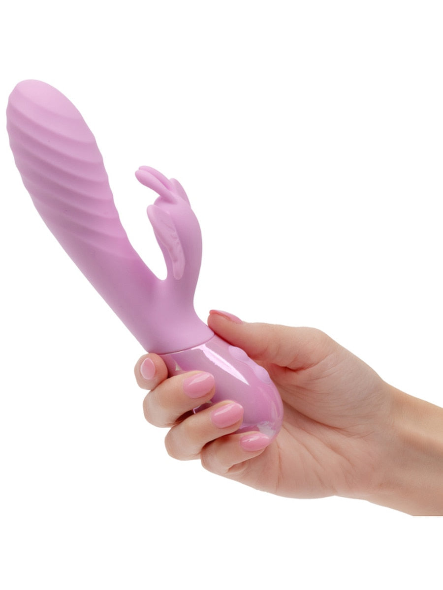 CalExotics Aura Dual Flutter 10 Function Rabbit Vibrator Rabbit Vibrators