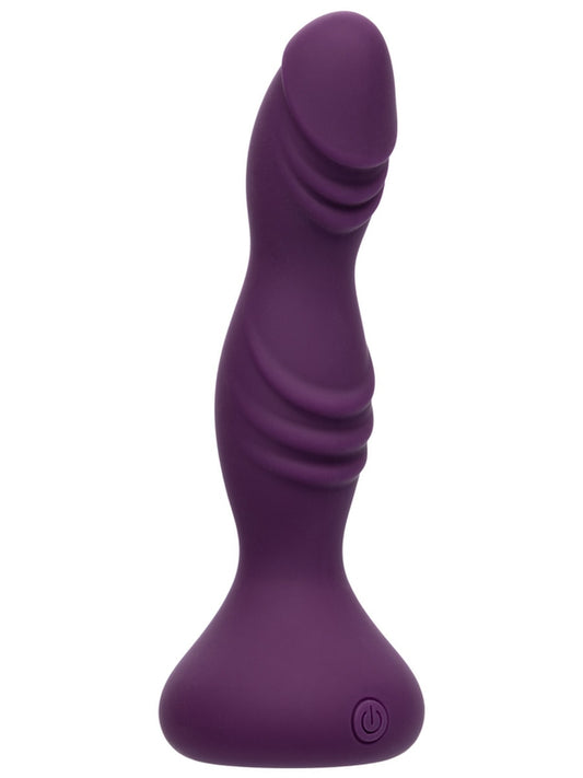 CalExotics Deep Stud 10 Functions Vibrating Dildo Purple Vibrating Dildos