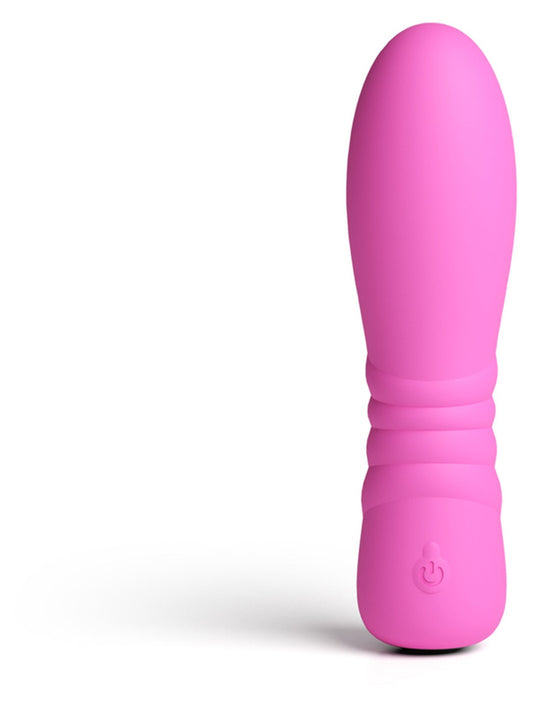 NS Novelties Pretty in Pink Blush USB Rechargeable Vibrator - Personal Massagers