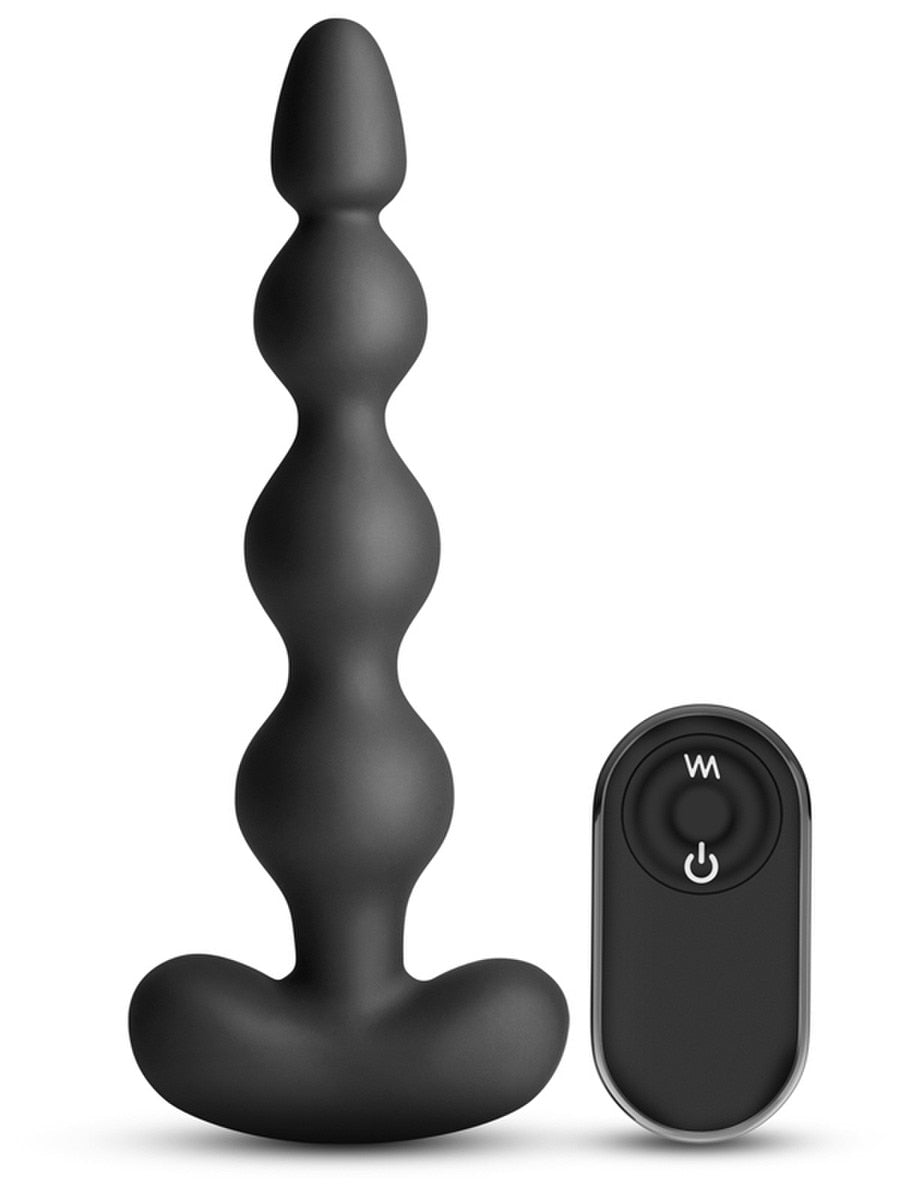 NS Novelties Renegade Reign Vibrating Anal Play Bead - Anal Beads and Balls