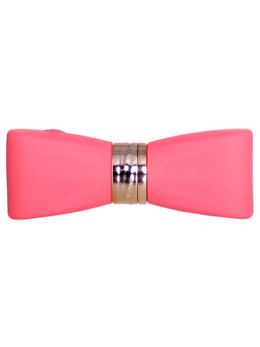 BMS Factory M-Lady Pinpoint Bow Tie Clitoral Wand Massager Pink Clit Ticklers and Pulsators