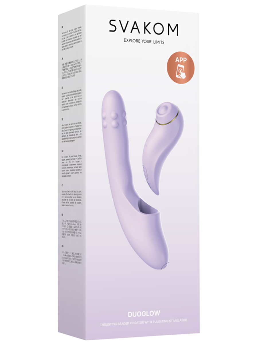 Svakom DuoGlow Multi Function Rotating Rabbit Vibrator Rabbit Vibrators