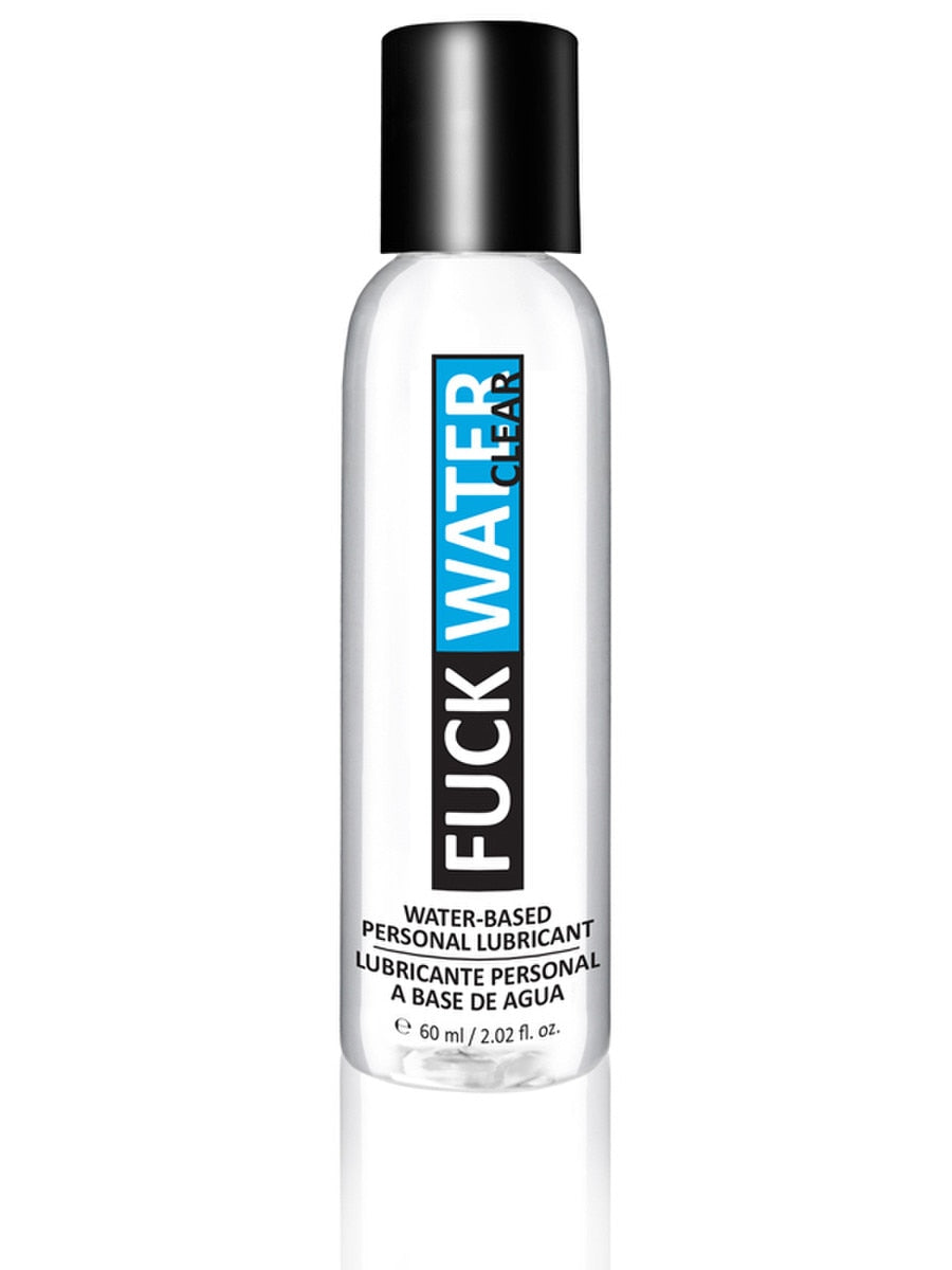 FuckWater Clear Water Based Personal Lubricant 60ml Water Based Lubes