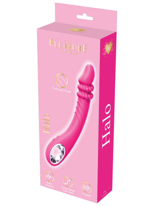 Full Circle Halo USB Recharegeable G Spot Vibrator Pink G-Spot Vibrators