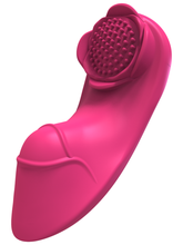 Full Circle WOW! Remote Control Clitoral Stimulator Pink Clit Ticklers and Pulsators