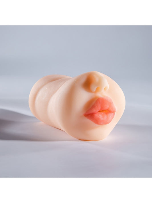 Full Circle Erika Textured Oral Sex Masturbator Light Masturbators and Strokers