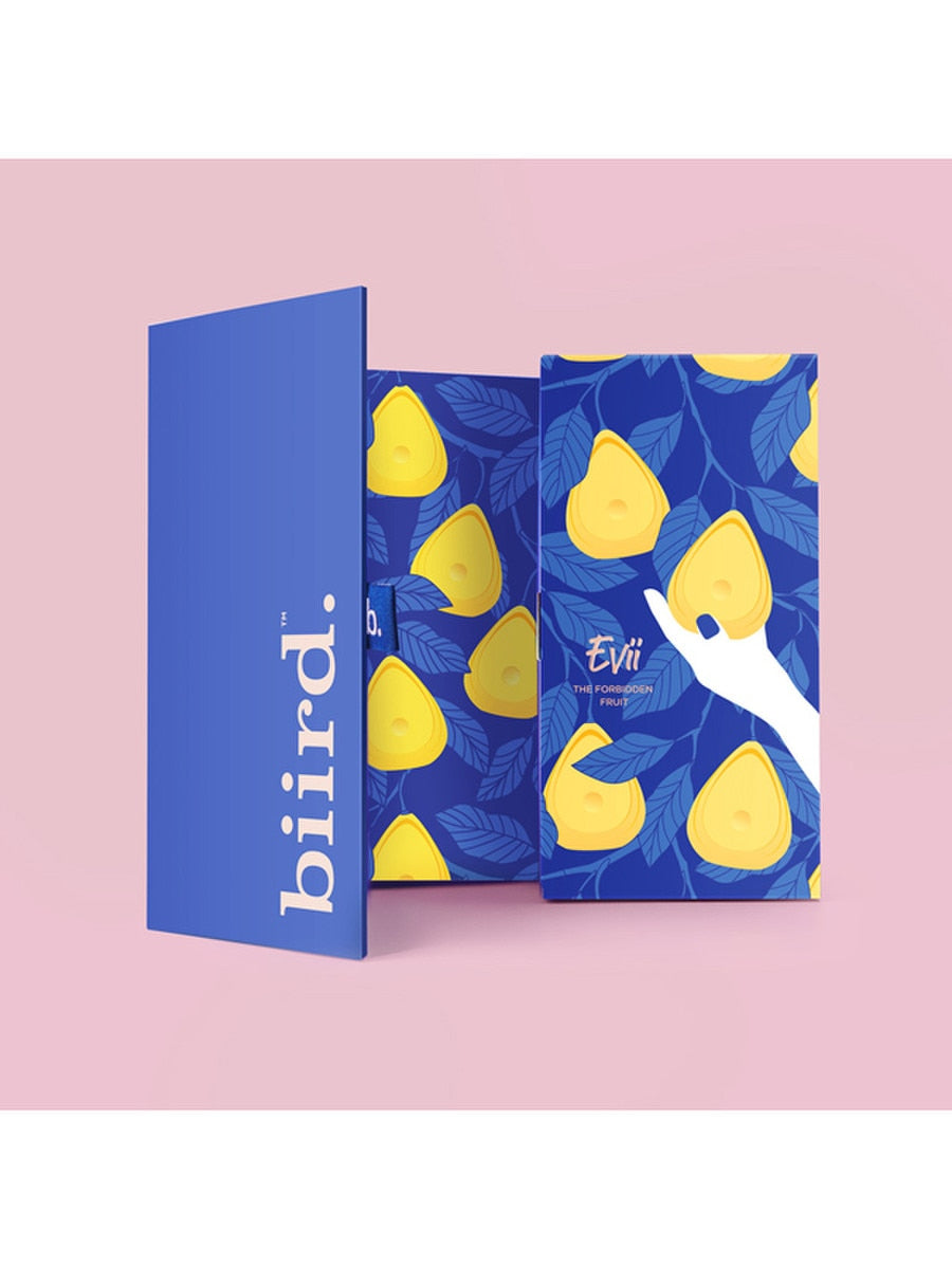 Biird Evii Dual Motors 8 Functions Clitoral Vibrator Clit Ticklers and Pulsators