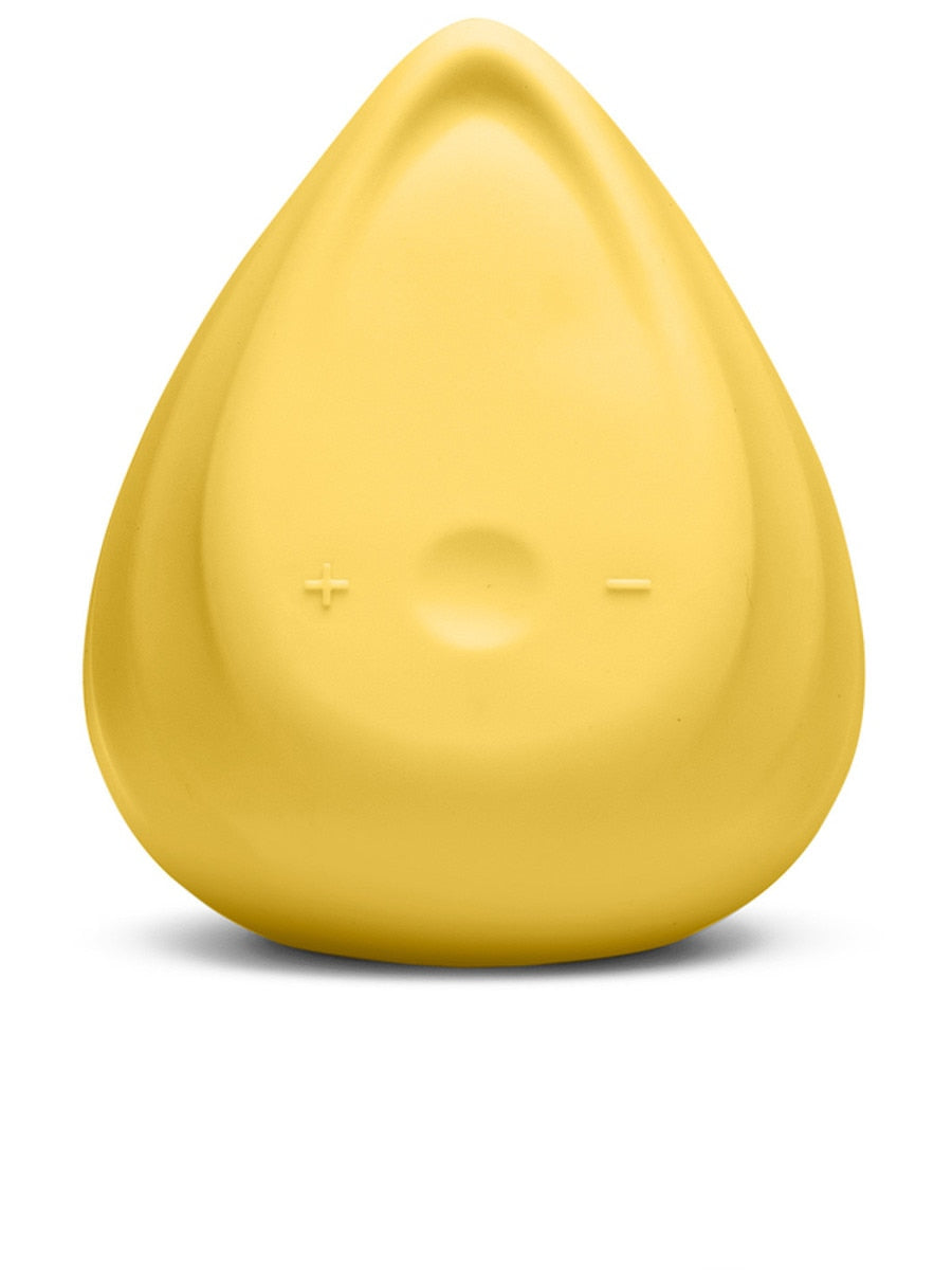 Biird Evii Dual Motors 8 Functions Clitoral Vibrator Yellow Clit Ticklers and Pulsators