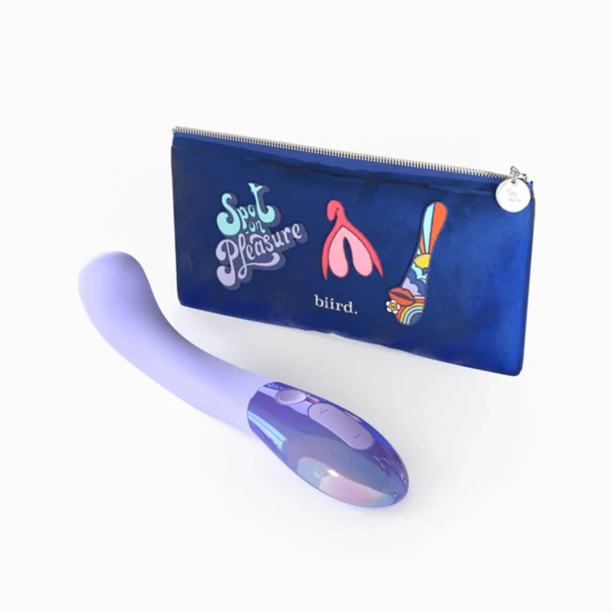 Biird Gii Glow Multi Functions Silicone G Spot Massager G-Spot Vibrators