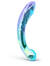 Biird Kalii Borosilicate Glass G Spot Dildo Aquamarine Glass Sex Toys