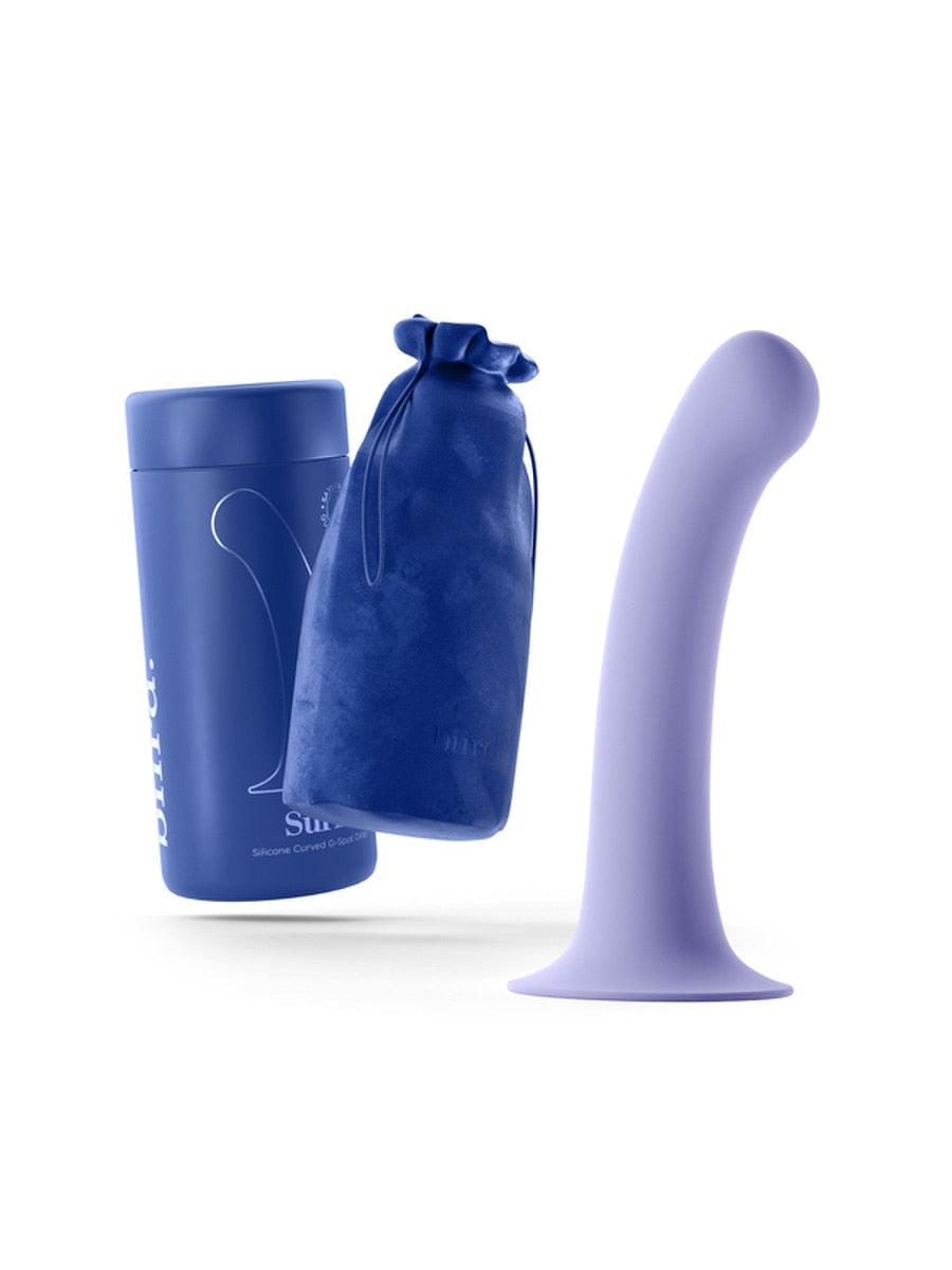 Biird Surii Soft Silicone Dildo with Suction Cup Base Non-Realistic Dildos
