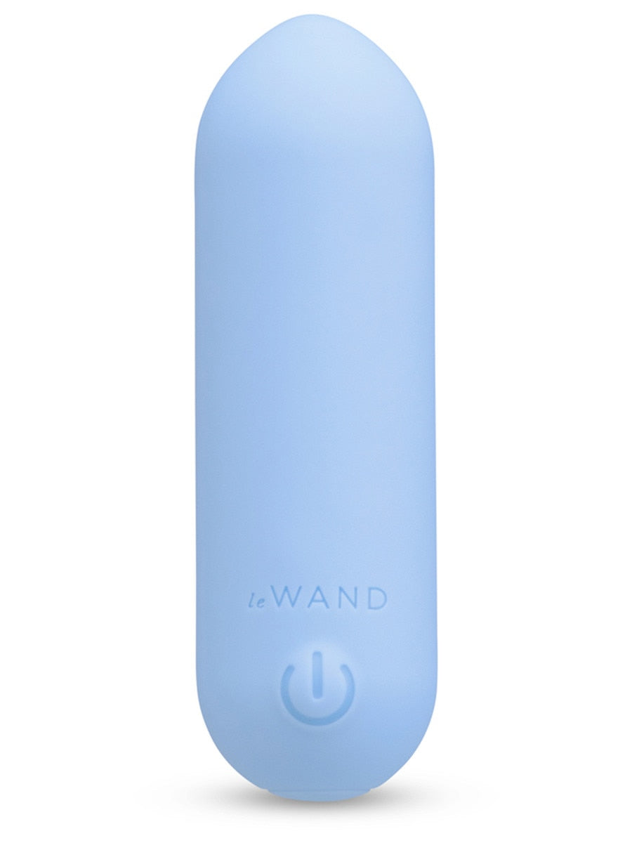 Le Wand Mini Vibe Rechargeable Bullet Vibrator Blue Bullet Vibrators