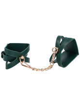 Sportsheets Indica Cutout Bondage Hand Cuffs Emerald Cuffs And Restraints
