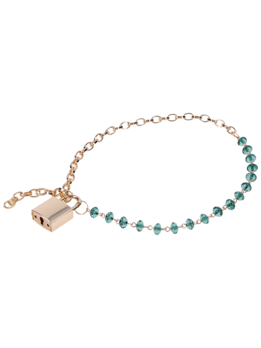 Sportsheets Indica Crystal Day Bondage Collar Collars and Leads