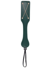 Sportsheets Indica Chain Impressions BDSM Paddle Emerald Paddles And Slappers