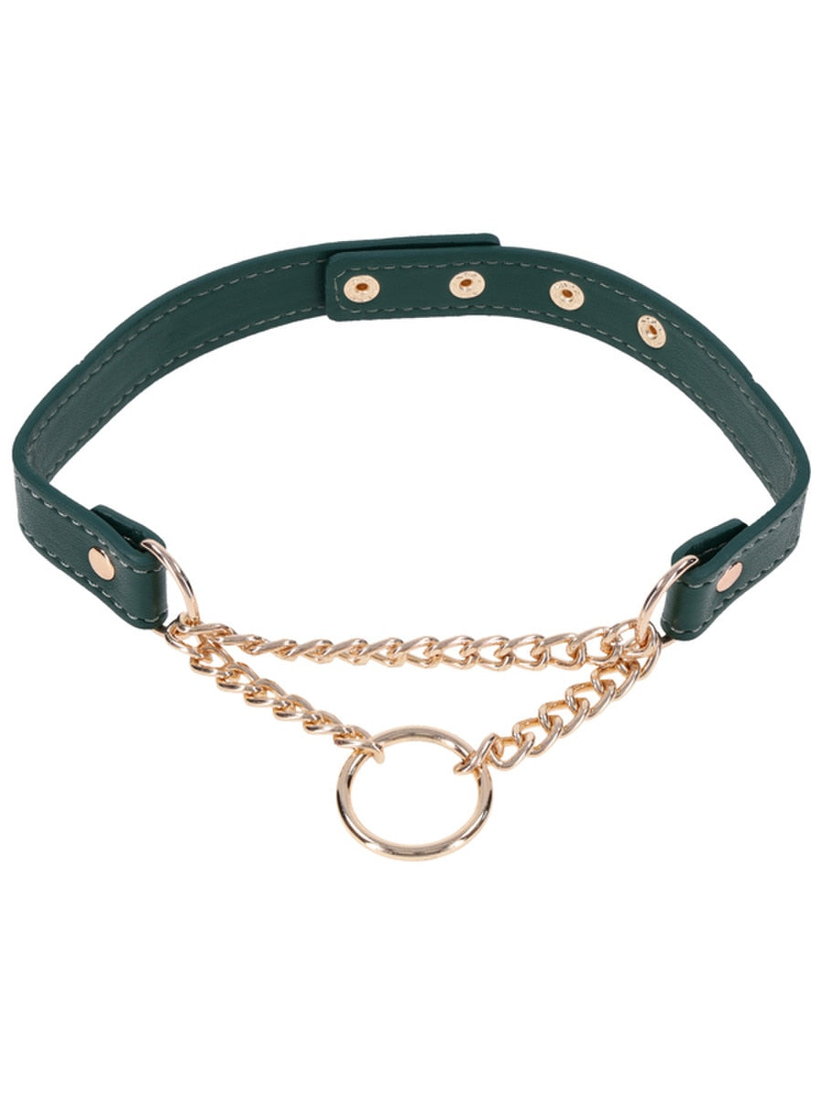 Sportsheets Indica Day Faux Leather Bondage Collar Collars and Leads