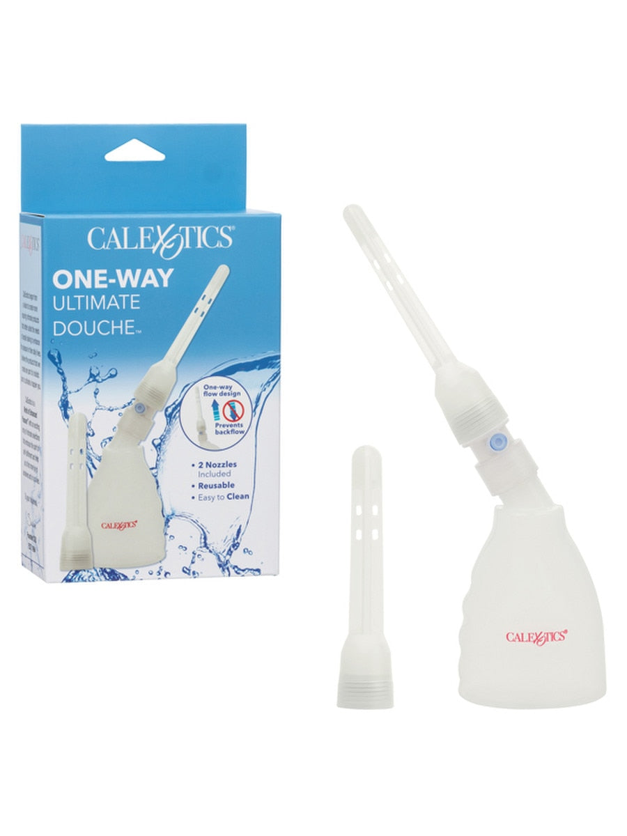 California Exotics One-Way Ultimate Anal Douche Enemas and Douches