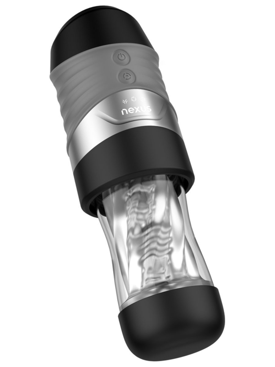 Nexus Alpha Surge Male Masturbator with Classic Cup Black Masturbators and Strokers