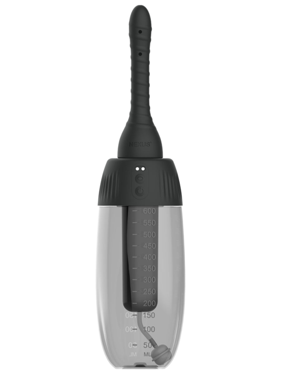 Nexus Automatic Rotating 360 Anal Douche with Remote Black Enemas and Douches
