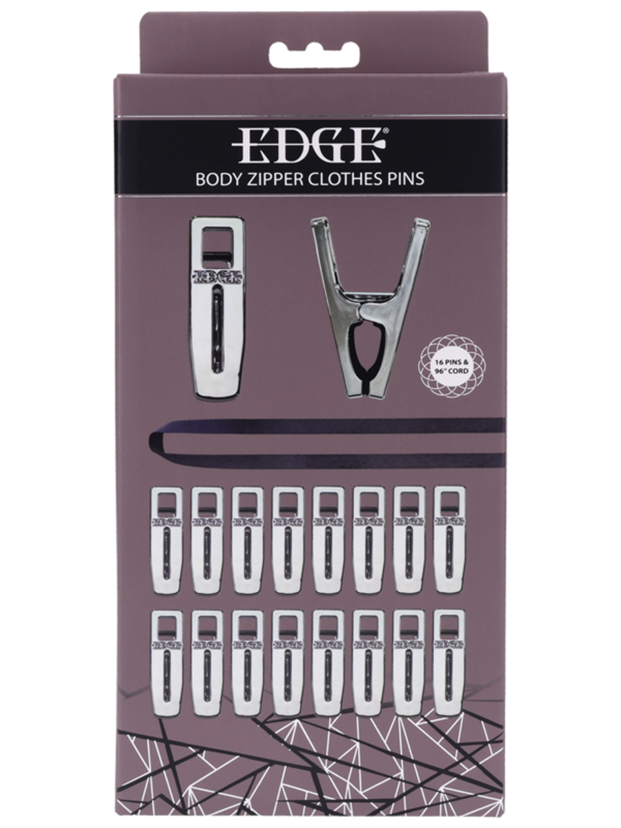 Sportsheets Edge Body Zipper Clothes Pins - Her Fetish