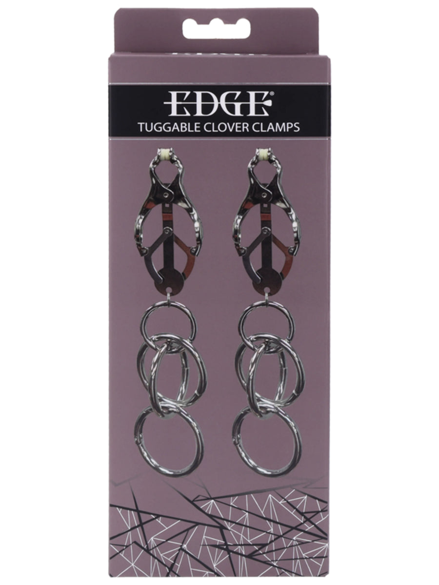 Sportsheets Edge Tuggable Womens Clover Clamps - Nipple and Clit Clamps