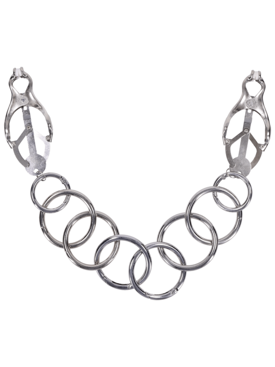 Sportsheets Edge Tuggable Womens Clover Clamps - Nipple and Clit Clamps