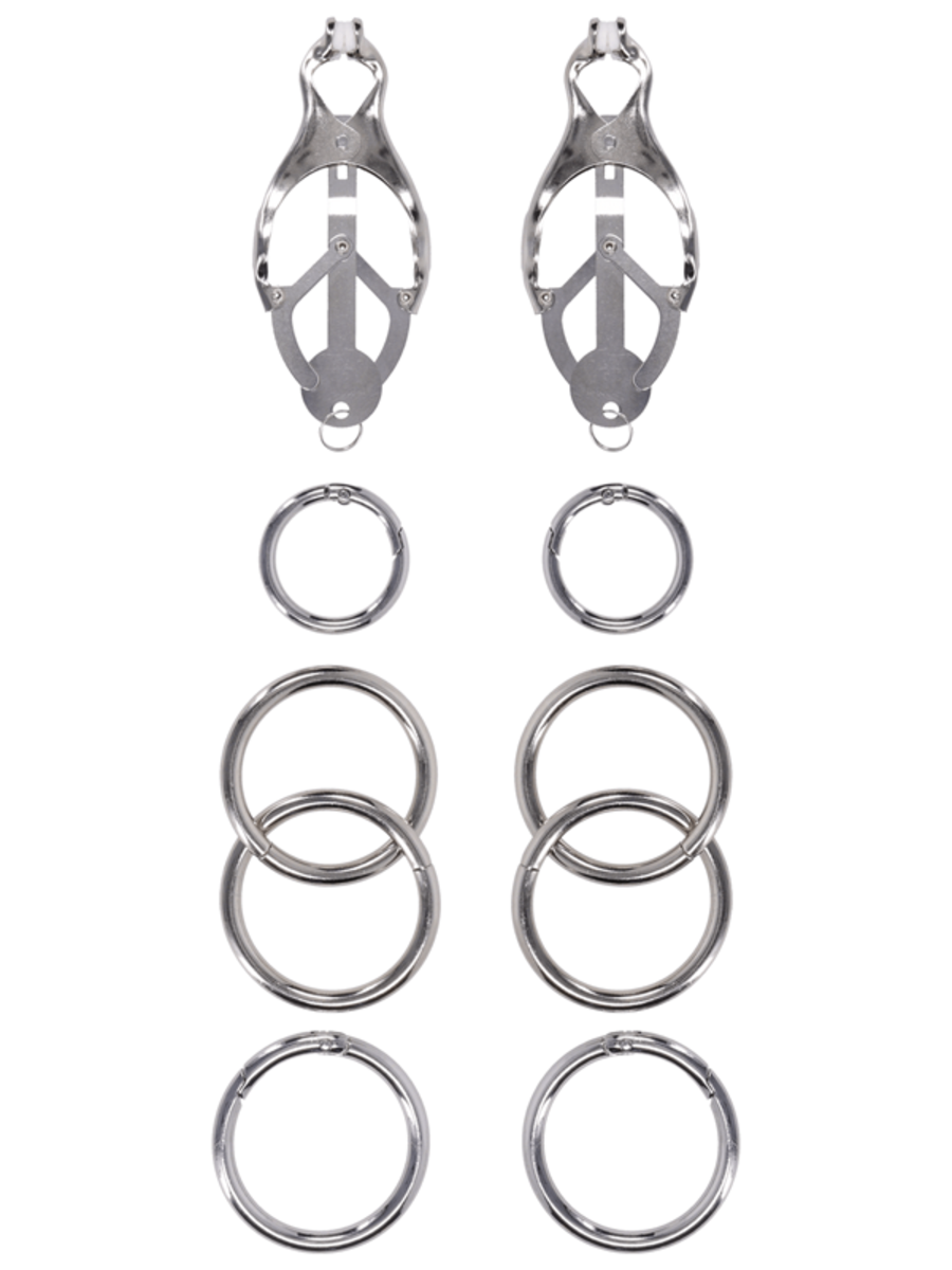 Sportsheets Edge Tuggable Womens Clover Clamps - Nipple and Clit Clamps