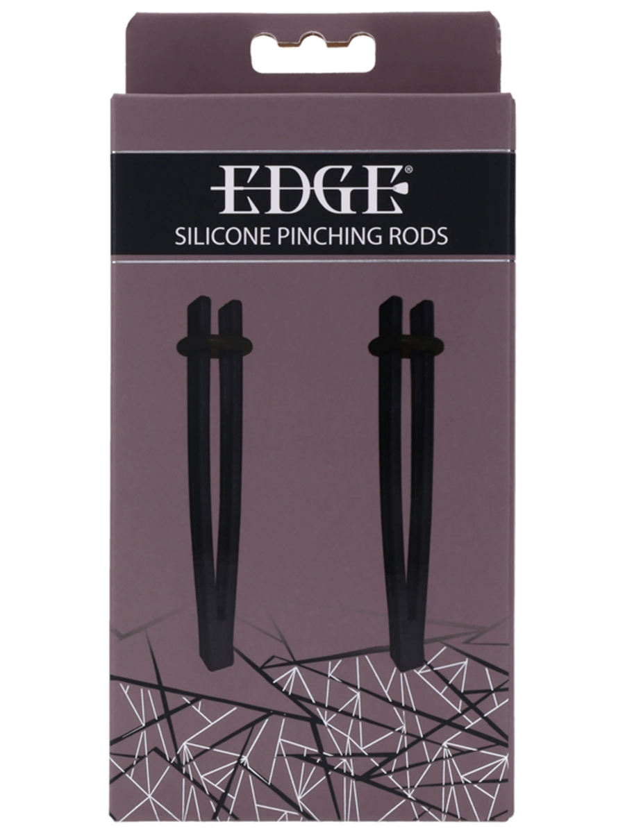 Sportsheets Edge Silicone Breast Pinching Rods - Nipple and Clit Clamps