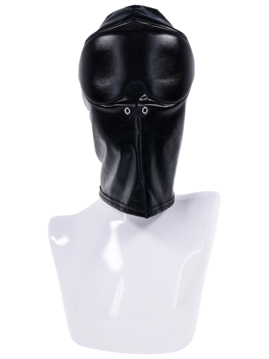 Sportsheets Edge Bondage Play Blackout Hood - Bondage Hoods