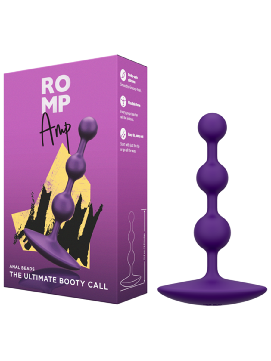 Love Honey Romp Amp Flexible Silicone Anal Bead - Anal Beads and Balls