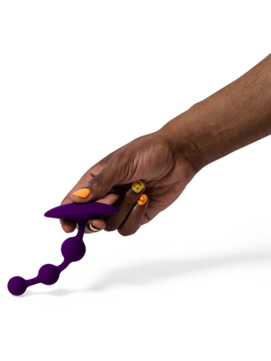 Love Honey Romp Amp Flexible Silicone Anal Bead - Anal Beads and Balls