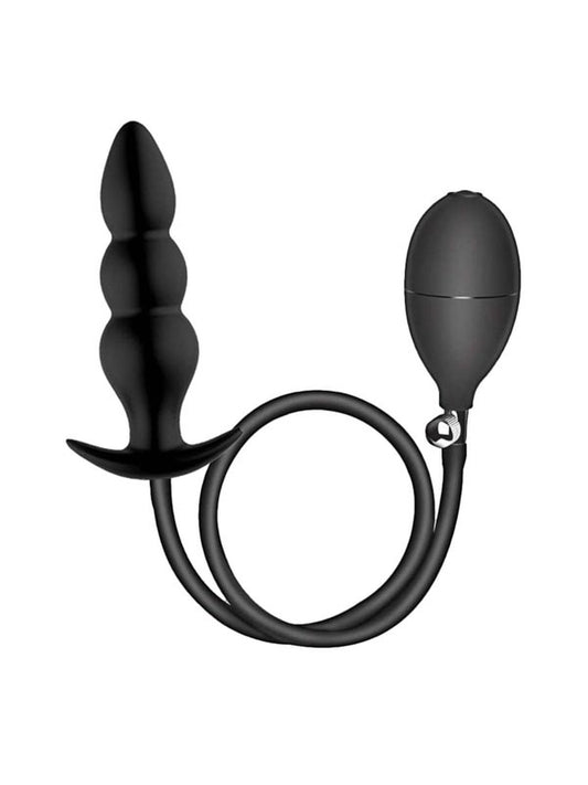 Nasstoys Atomic Inflatable Advanced Silicone Butt Plug - Butt Plugs