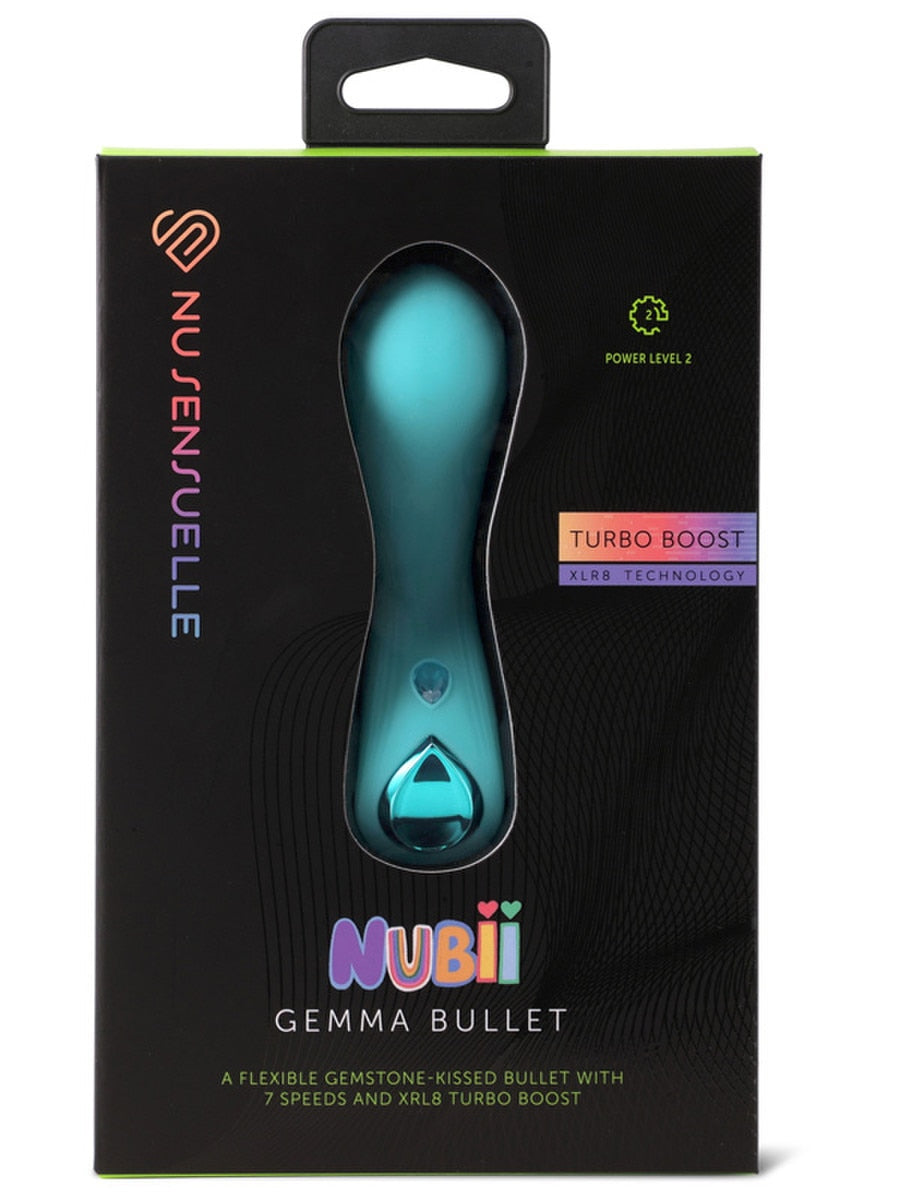 Nu Sensuelle Gemma Nubii Flexible Bullet Massager - Bullet Vibrators