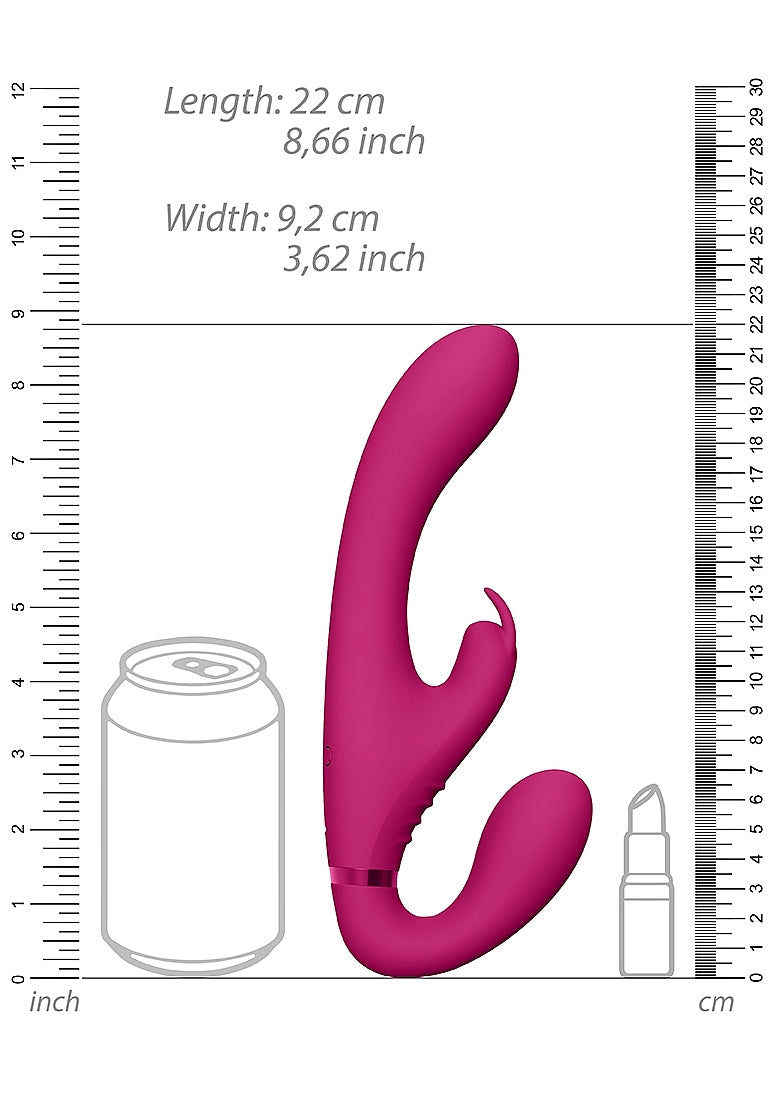 Vive Suki Vibrating Strapless Strap On Sex Toys Strap On Sextoys