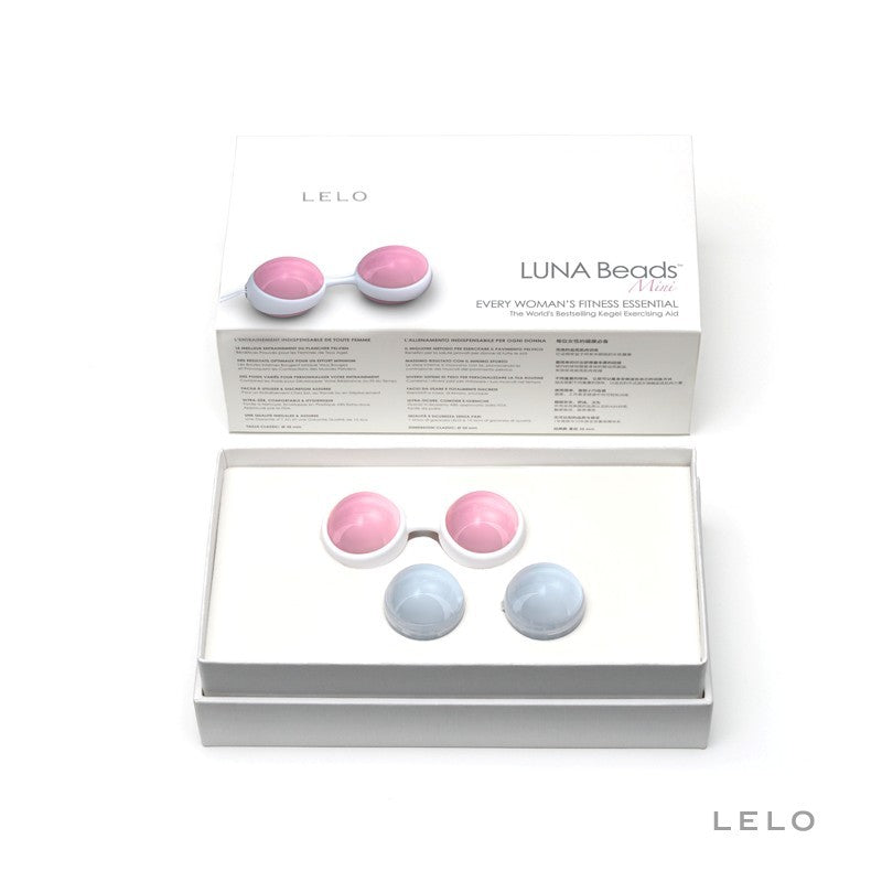 Lelo Luna Beads Mini Kegel Exerciser Balls Love Eggs and Kegel Exercisers