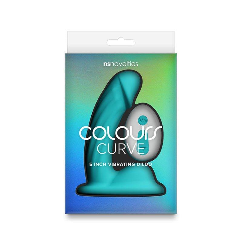 NS Novelties Colours Curve 5 Inch Vibrating Dildo Vibrating Dildos