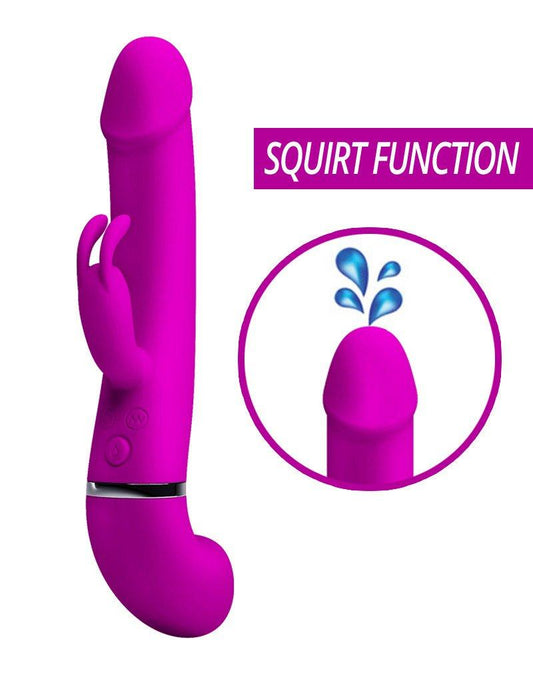Pretty Love Rechargeable Squirting Henry Rabbit Vibrator - Rabbit Vibrators