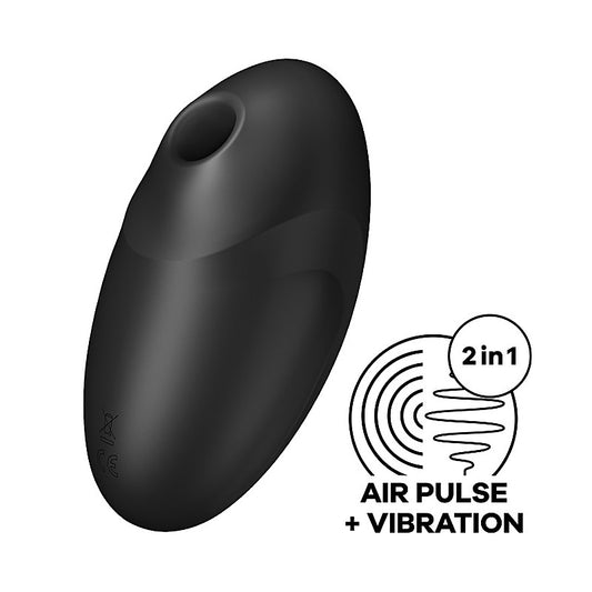 Satisfyer Vulva Lover 3 Black Air Pulse Clitoral Vibrator