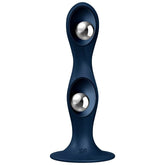 Satisfyer Double Ball-R Silicone Dildo - Indulge in Dynamic Stimulation Anal Dildos