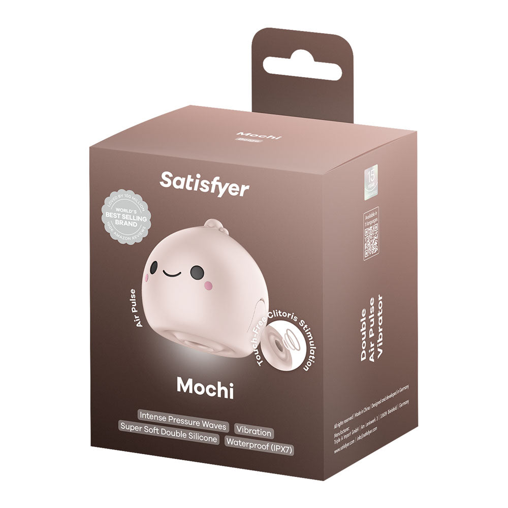 Satisfyer Mochi USB Rechargeable Air Pulse Clit Stimulator Clit Ticklers and Pulsators