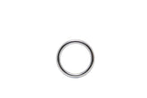 Love In Leather Stainless Steel Mens Cock Ring 32mm Steel Cock Rings