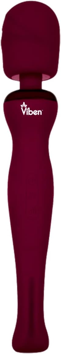 Viben Sultry Rechargeable Body Wand Massager Ruby - Body Wands