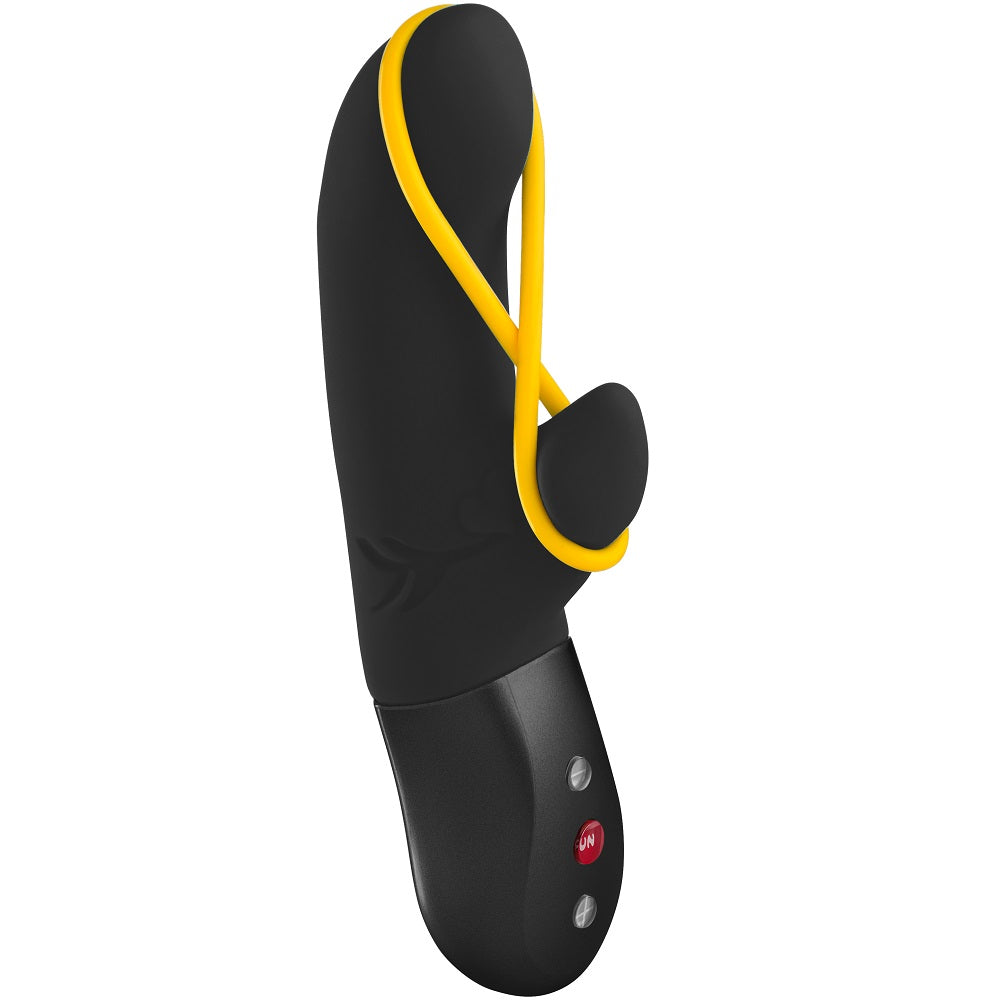 Fun Factory AMORINO USB Rechargeable Rabbit Vibrator Black Rabbit Vibrators