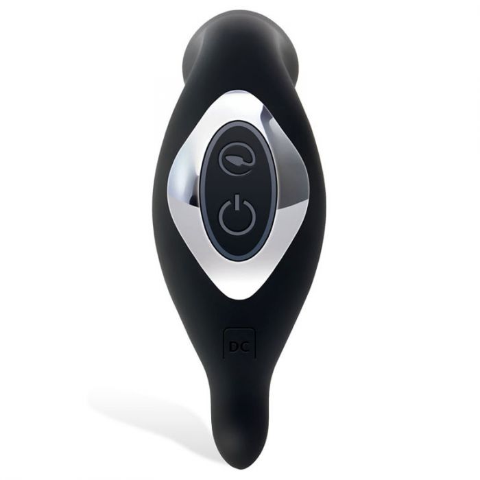 Adam and Eve 3 Point Vibrating Prostate Massager Black Prostate Toys