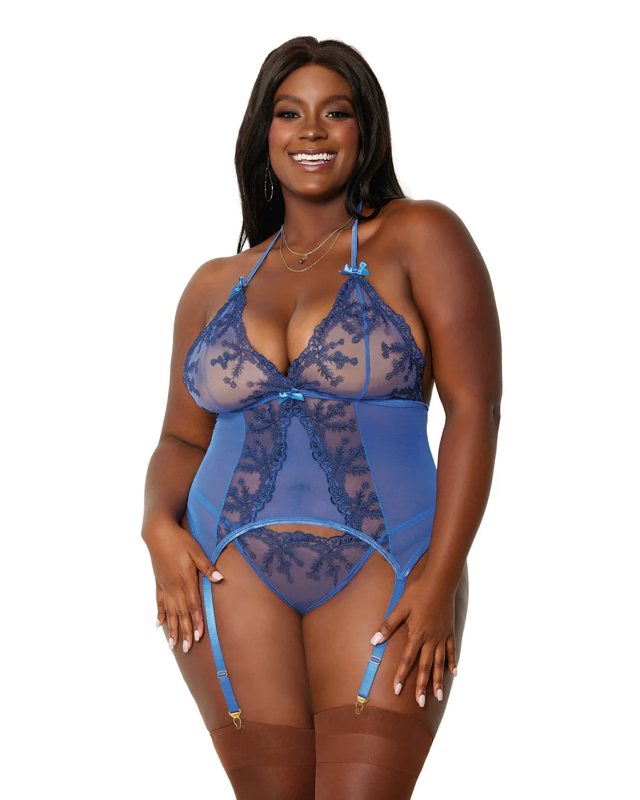 Dream Girl Lingerie Womens Bustier & G String Bustiers and Corsets