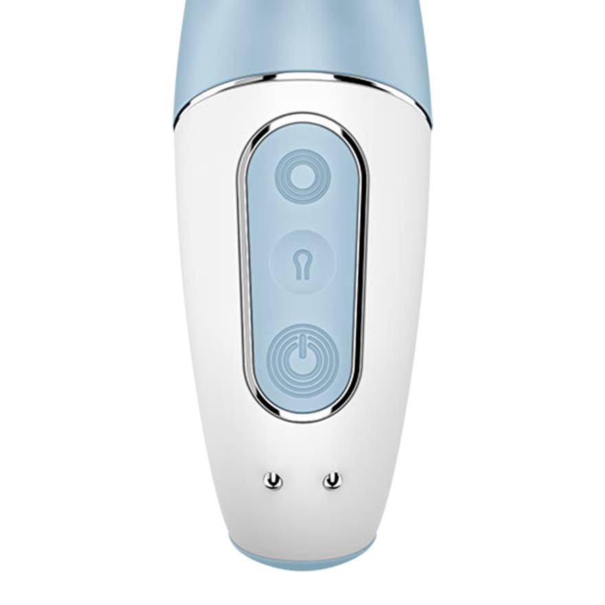 Satisfyer Air Pump Bunny 1 Inflatable Rabbit Vibrator Blue Rabbit Vibrators