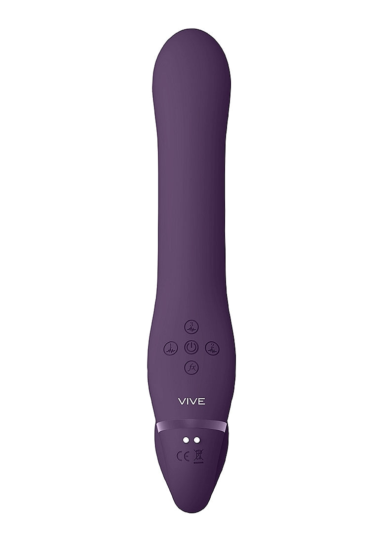 Vive Ai Dual Vibrating & Air Wave Tickler Strapless Strap On Strap On Sextoys