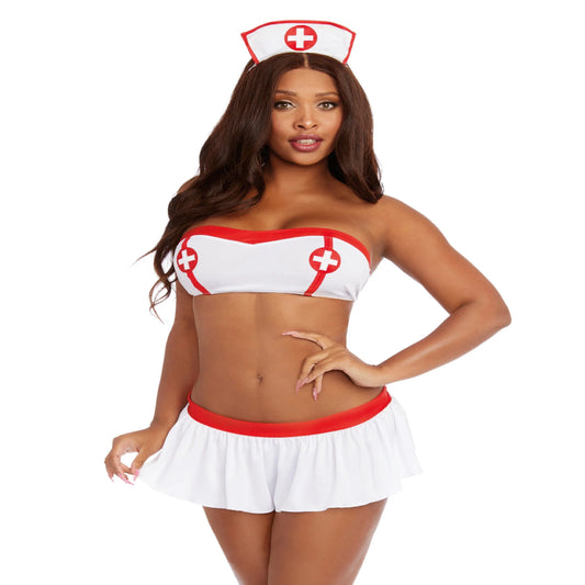 Dream Girl Intimate Nurse Ensemble - Revel in Roleplay - Fancy Dress Ups